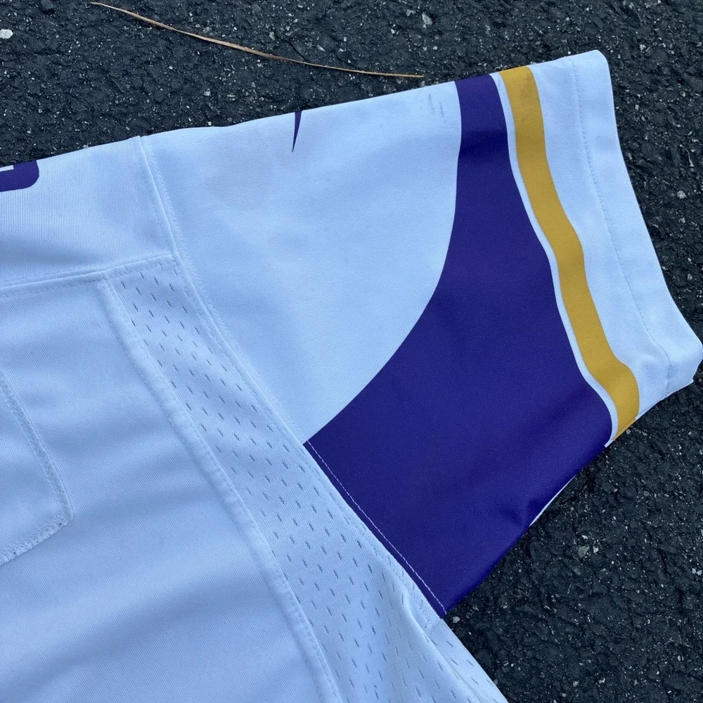 Nike Kirk Cousins White Minnesota Vikings NFL Jersey On Field Men's Size XL